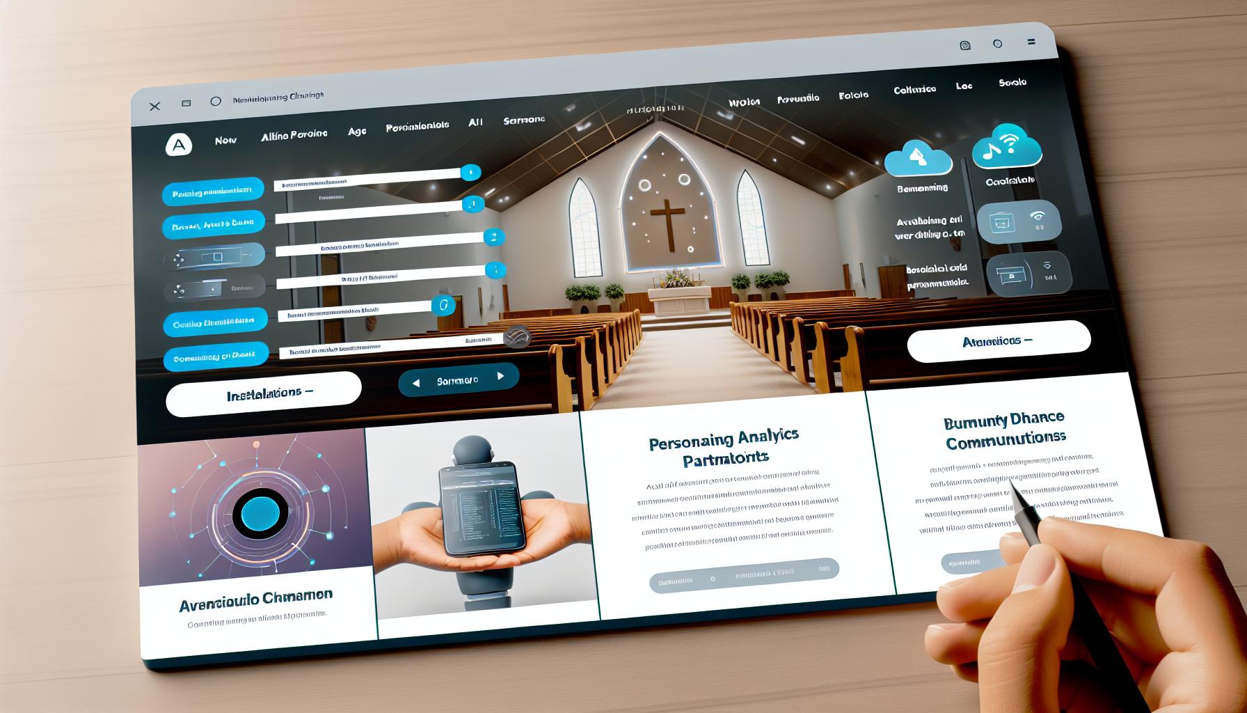 AI Solutions for Church Websites: Enhancing Online Presence
